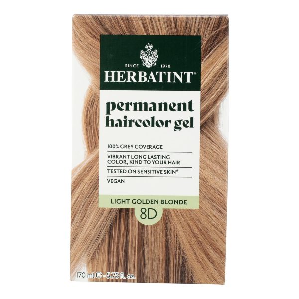 Herbatint - Hair Clr 8d Lght Gldn Bld - EA of 1-5.75 FZ - Image 2