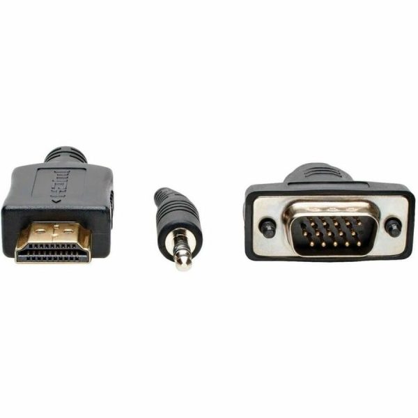 Eaton Tripp Lite Series HDMI to VGA + Audio Active Adapter Cable (HDMI to Low-Profile HD15 + 3.5 mm M/M), 6 ft. (1.8 m), TAA - Image 3