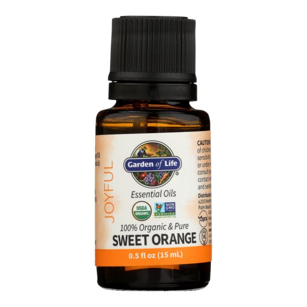 Garden Of Life - Essential Oil Orange - .5 FZ - Image 2