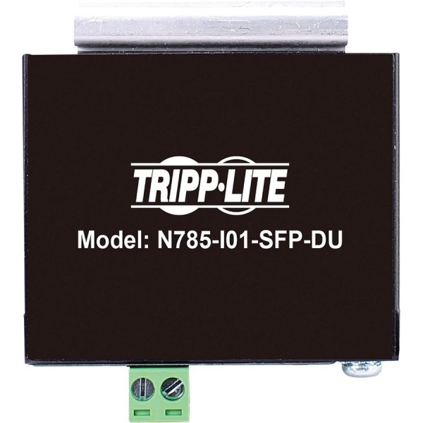 Eaton Tripp Lite Series Unmanaged Industrial Gigabit Fiber to Ethernet Media Converter, 10/100/1000 Mbps, RJ45/SFP, -40° to 75°C, DC Power, TAA - Image 6