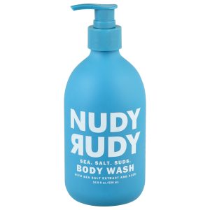 Nudy Rudy - Body Wash Sea Salt Suds - EA of 1-16.9 FZ
