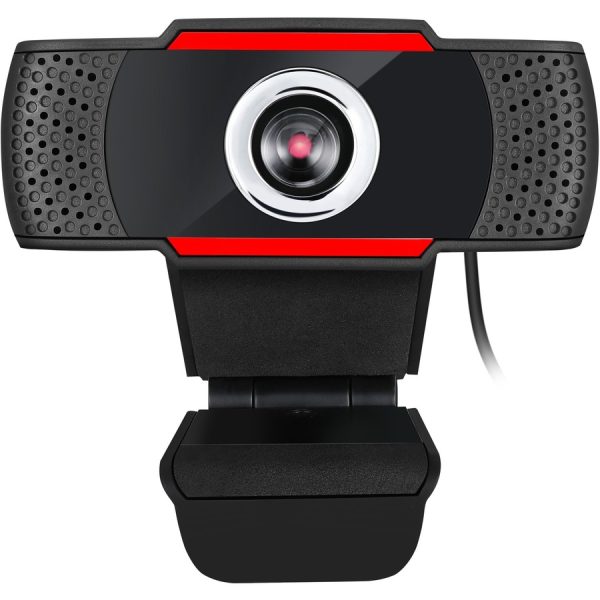 Adesso CyberTrack CyberTrack H3 Webcam - 1.3 Megapixel - 30 fps - Black, Red - USB 2.0 - Image 11