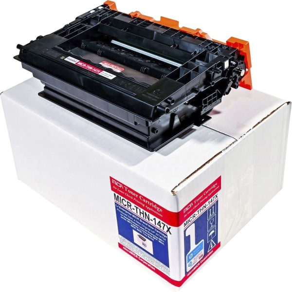 microMICR MICR High Yield Laser Toner Cartridge 147X - Black - 1 Each