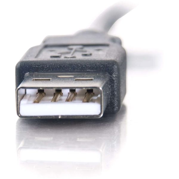 C2G 11in 4-Port USB Splitter - 3 USB A Ports and 1 USB Mini B Plug - USB 2.0 - Image 3