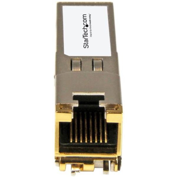 StarTech.com Arista Networks SFP-1G-T Compatible SFP Module - 1000BASE-T - 1GE Gigabit Ethernet SFP to RJ45 Cat6/Cat5e Transceiver - 100m - Image 3