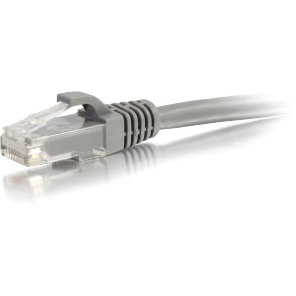 C2G 4ft Cat6 Snagless Unshielded (UTP) Network Patch Ethernet Cable - Gray - Image 2