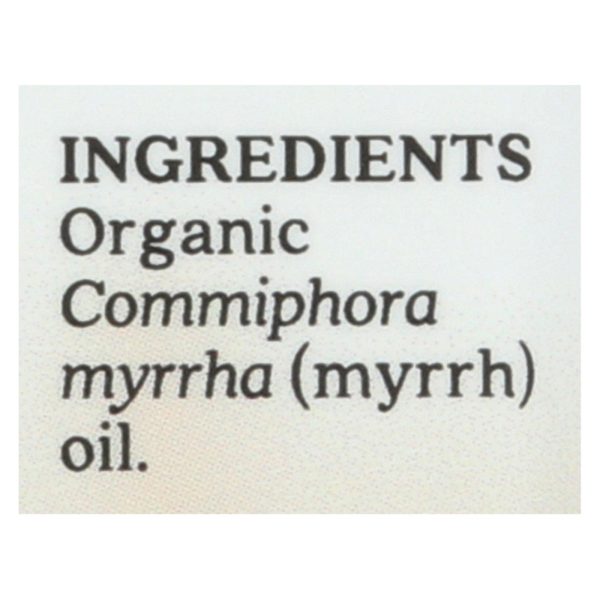 Aura Cacia - Essential Oil - Myrrh - Case of 1 - .25 fl oz. - Image 2