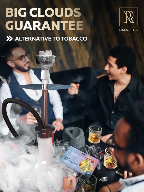 Hookah Flavor White Gummies   Herbal Shisha Hookah Flavors Nicotine Free   3.5 ounce   100 Gram Hookah Shisha Tobacco Free Hookah Tobacco & Nicotine Free Shisha   Shisha Hookah Flavors (Pack of 1) - Image 8