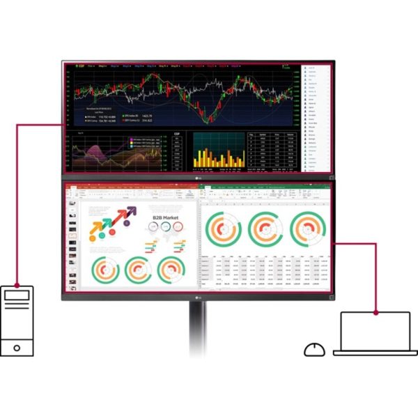 LG Ultrawide 34BN770-B 34" Class QHD LCD Monitor - 21:9 - Matte Black - Image 10