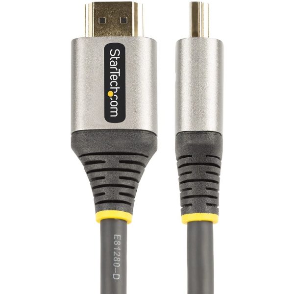 StarTech.com 6ft (2m) Premium Certified HDMI 2.0 Cable, High Speed Ultra HD 4K 60Hz HDMI Cable with Ethernet, HDR10, UHD HDMI Monitor Cord - Image 2