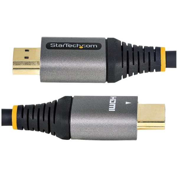 StarTech.com 6ft (2m) Premium Certified HDMI 2.0 Cable, High Speed Ultra HD 4K 60Hz HDMI Cable with Ethernet, HDR10, UHD HDMI Monitor Cord - Image 3