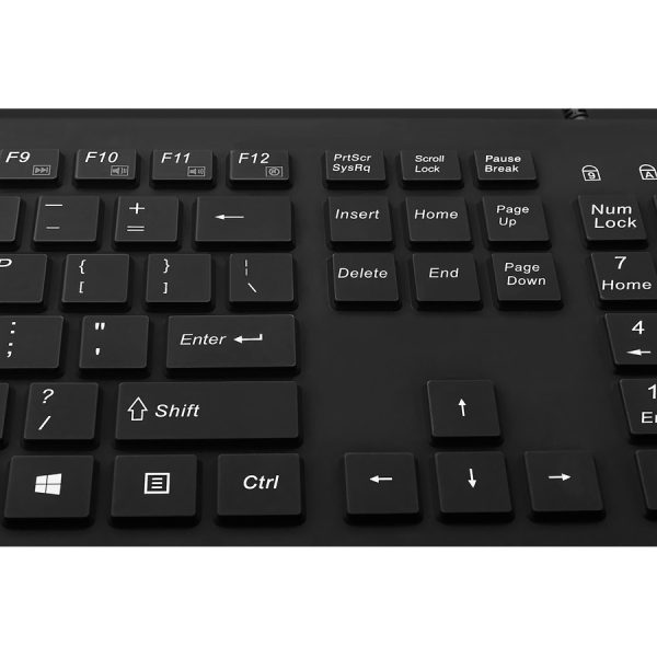 Adesso Antimicrobial Waterproof Desktop Keyboard - Image 4