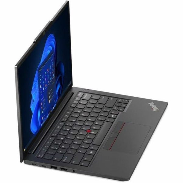 Lenovo ThinkPad E14 Gen 6 21M3000RUS 14" Notebook - WUXGA - AMD Ryzen 5 7535U - 8 GB - 256 GB SSD - English Keyboard - Black - Image 2