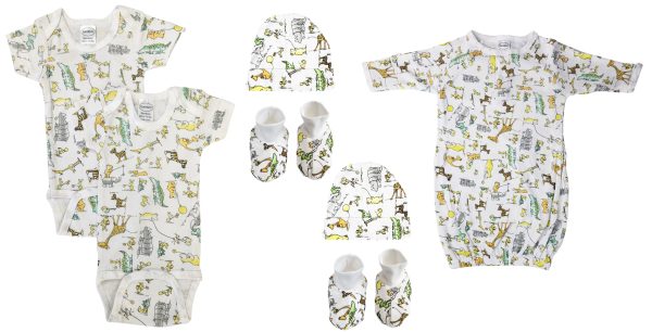 Unisex Newborn Baby 7 Pc  Sets Nc_0569