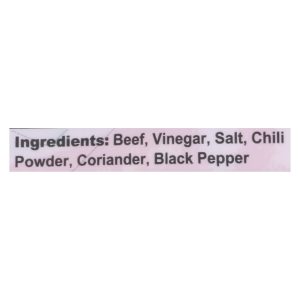 Kalahari Biltong Spicy Peri Peri Air-Dried Sliced Beef - Case of 8 - 2 OZ