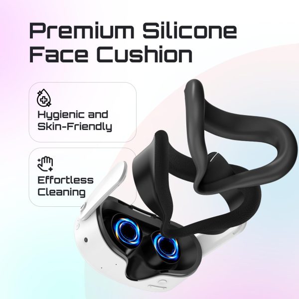 Silicone Cover Set Compatible with Meta Oculus Quest 3s - Image 4