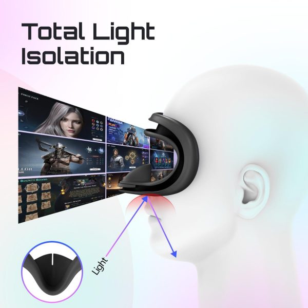Silicone Cover Set Compatible with Meta Oculus Quest 3s - Image 5