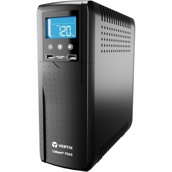 Vertiv Liebert PSA5 UPS - 500VA/300W 120V | Line Interactive AVR Tower UPS - Image 2
