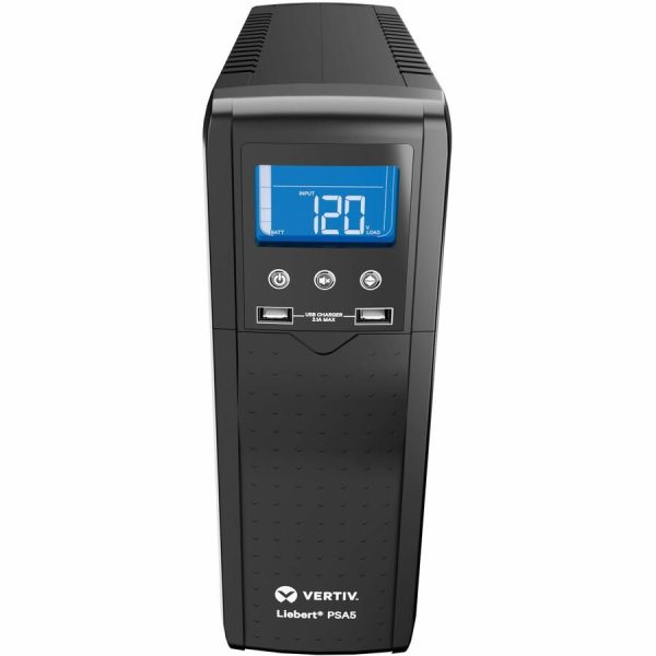 Vertiv Liebert PSA5 UPS - 500VA/300W 120V | Line Interactive AVR Tower UPS - Image 3