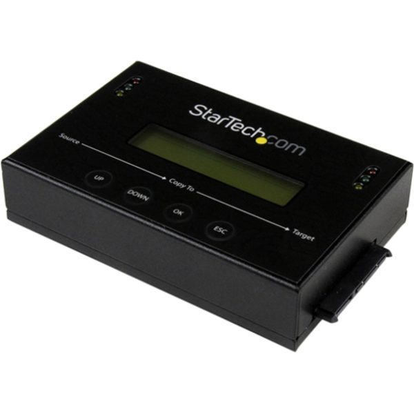 StarTech.com 1:1 Standalone Hard Drive Duplicator & Eraser, SATA HDD / SSD Disk Cloner / Copier / Wiper / Sanitizer, TAA Compliant - Image 10