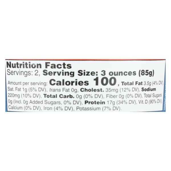 Wild Planet Wild Pacific Sockeye Salmon - Case of 12 - 6 oz. - Image 2