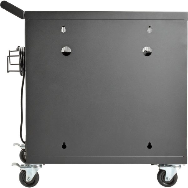Eaton Tripp Lite Series Multi-Device Charging Cart, 32 USB Ports, iPad and Android Tablets, Wall-Mount Option, Black - Image 9