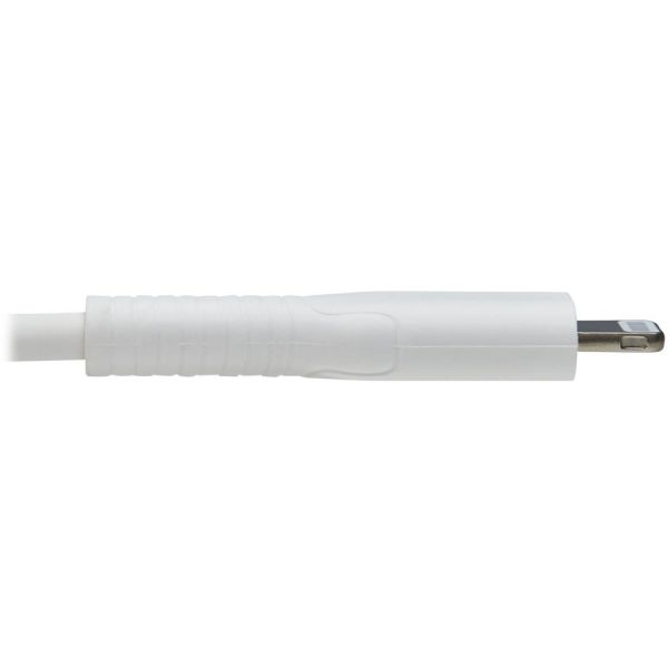 Eaton Tripp Lite Series USB-C to Lightning Sync/Charge Cable (M/M), MFi Certified, White, 1 m (3.3 ft.) - Image 4