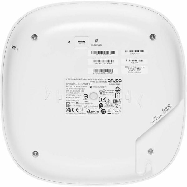 HPE Instant On AP25 Dual Band 802.11ax 5.30 Gbit/s Wireless Access Point - Indoor - Image 3