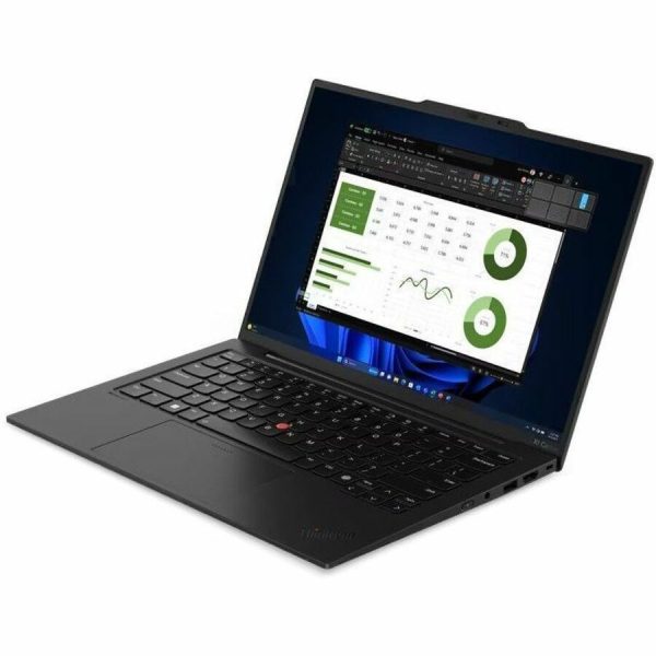 Lenovo ThinkPad X1 Carbon Gen 12 21KC00B1US 14" Touchscreen Notebook - WUXGA - Intel Core Ultra 7 165U - vPro Technology - Intel Evo Platform - 32 GB - 512 GB SSD - English Keyboard - Black Paint - Image 4