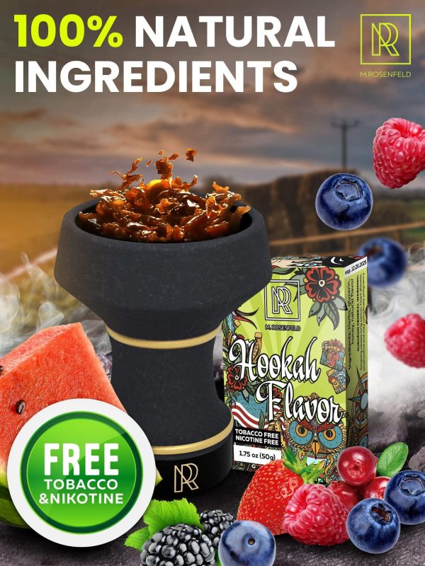 Hookah Shisha Flavors Set   3 x 1.75 oz (50 g) Shisha Hookah Flavors for your Hookah Bowl (Blueberry   Watermelon   Wild Berries) Pack of 3   Try these Hookah Flavors with your lovest Hookah Set - Image 3