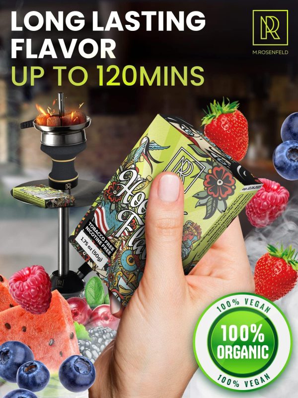 Hookah Shisha Flavors Set   3 x 1.75 oz (50 g) Shisha Hookah Flavors for your Hookah Bowl (Blueberry   Watermelon   Wild Berries) Pack of 3   Try these Hookah Flavors with your lovest Hookah Set - Image 4