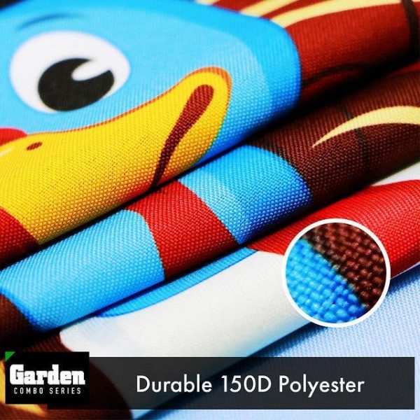 G128 Combo Pack: Garden Flag Stand Black 36x16 Inch & Garden Flag Pilgrim Turkey Yellow 12x18 Inch - Image 6