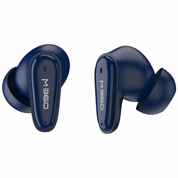 Morpheus 360 Nemesis True Wireless Earbuds TW1800L-Bluetooth Headphones with Microphone-20H Playtime-Blue - Image 4