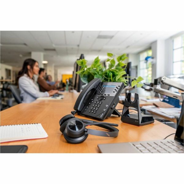 Poly Voyager 4320-M Microsoft Teams Certified Headset + BT700 Dongle + Charging Stand - Image 5