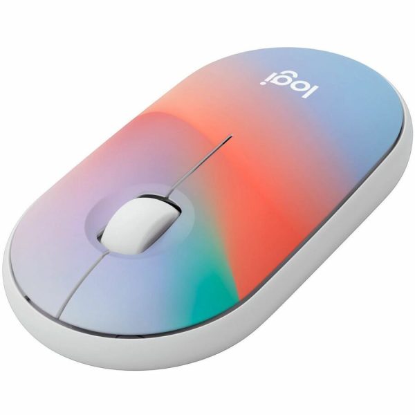Logitech M340 Wireless Mouse with Limited Edition Prints, USB Receiver and Silent Clicks, Portable Wireless Mouse for Laptop, PC, Windows, Chrome, Surface, Sheer Dream - Image 4