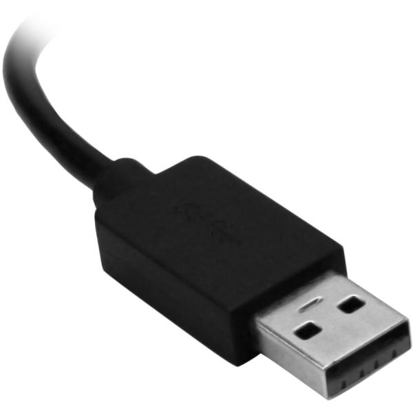 StarTech.com 4 Port USB 3.0 Hub - USB Type-A to 1x USB-C & 3x USB-A SuperSpeed 5Gbps - USB Bus Powered - Portable/Laptop USB 3.2 Gen 1 Hub - Image 2