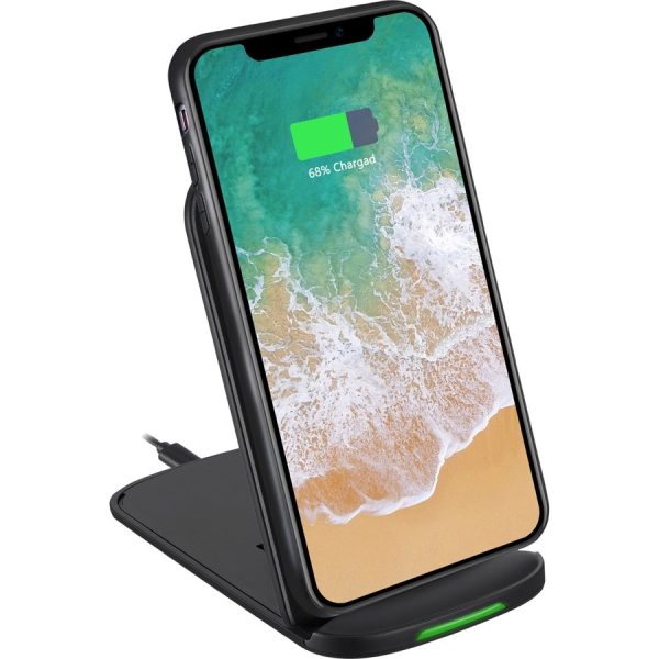 Adesso 10W Max Qi-Certified 2-Coil Foldable Wireless Charging Stand - Image 2