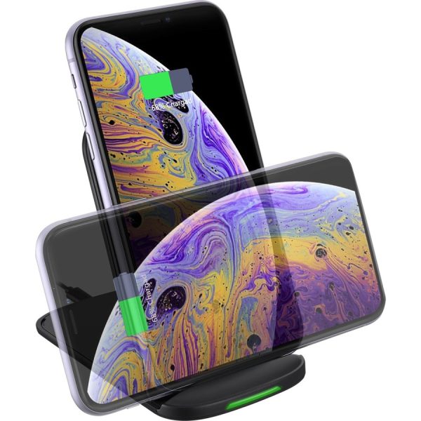 Adesso 10W Max Qi-Certified 2-Coil Foldable Wireless Charging Stand - Image 4