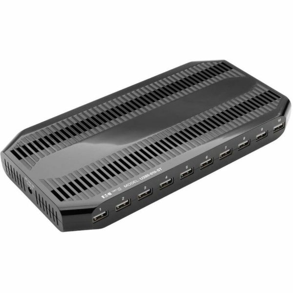 Eaton Tripp Lite Series 10-Port USB Charging Station with Adjustable Storage, 12V 8A (96W) USB Charger Output - Image 2