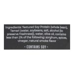 Louisville Vegan Jerky Jerky - Vegan - Black Pepper - Case of 10 - 3 oz
