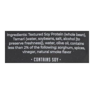 Louisville Vegan Jerky Jerky - Vegan - Black Pepper - Case of 10 - 3 oz
