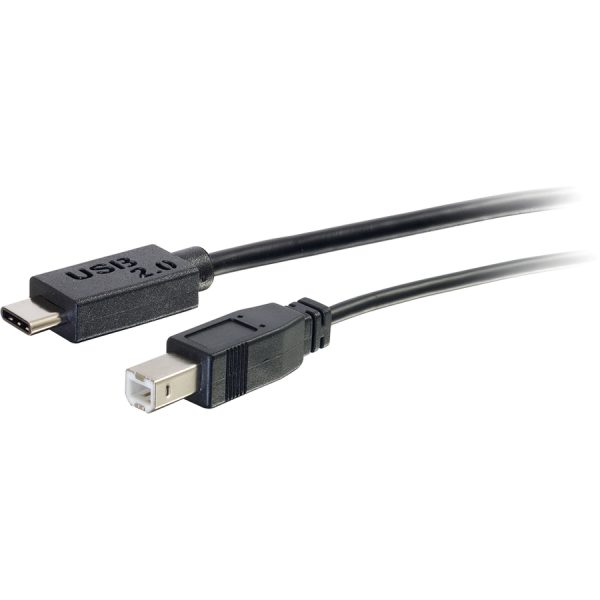 C2G 10ft USB C to USB B Cable - USB C 2.0 to USB B - M/M - Image 5