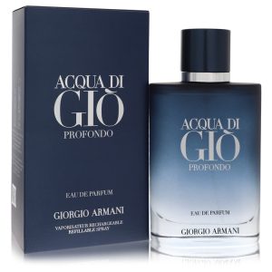 Giorgio Armani Eau De Parfum Spray Refillable 3.3 oz for Men