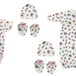 Newborn Baby Girl 7 Pc  Sets Nc_0619