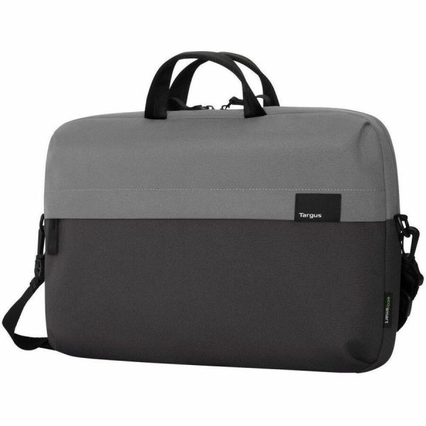 Targus Sagano EcoSmart TBS574GL Carrying Case (Slipcase) for 14" Notebook - Black/Gray - Image 4
