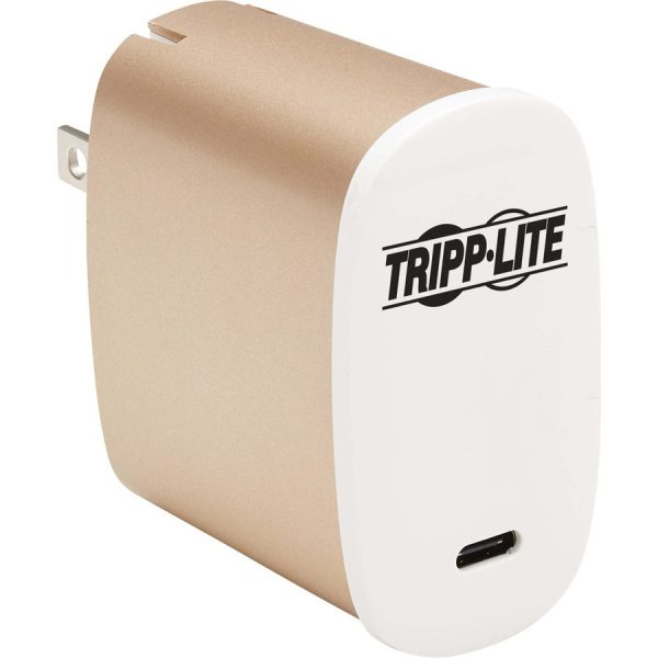 Eaton Tripp Lite Series 50W Compact USB-C Wall Charger - GaN Technology, USB-C Power Delivery 3.0