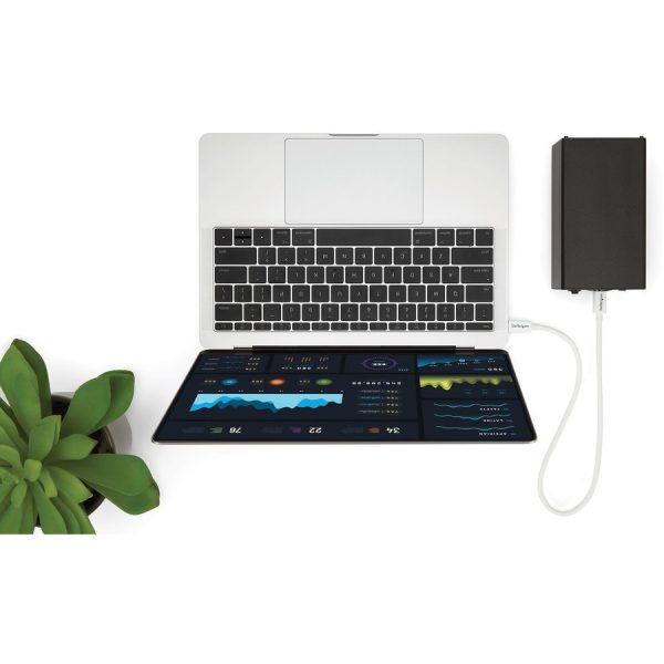 StarTech.com 1.6ft (50cm) Thunderbolt 3 Cable, 40Gbps, 100W PD, 4K/5K Video, Thunderbolt-Certified, Compatible w/ TB4/USB 3.2/DisplayPort - Image 6