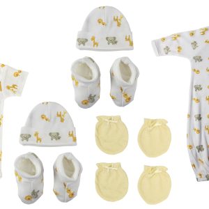 Unisex Newborn Baby 9 Pc  Sets Nc_0695
