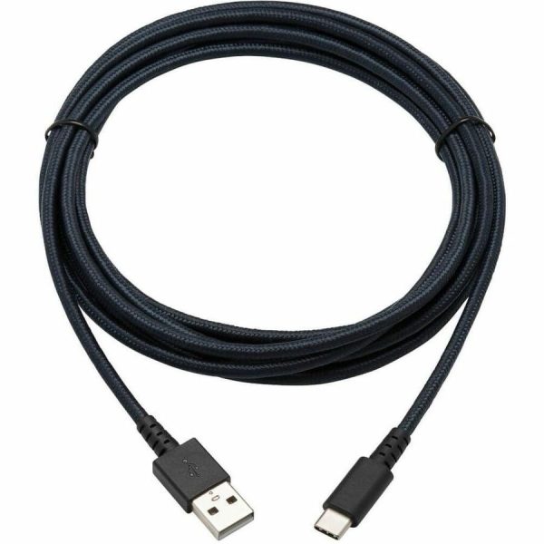Eaton Tripp Lite Series Heavy-Duty USB-A to USB-C Cable, USB 2.0, UHMWPE and Aramid Fibers, (M/M), Gray, 10 ft. (3.05 m) - Image 2