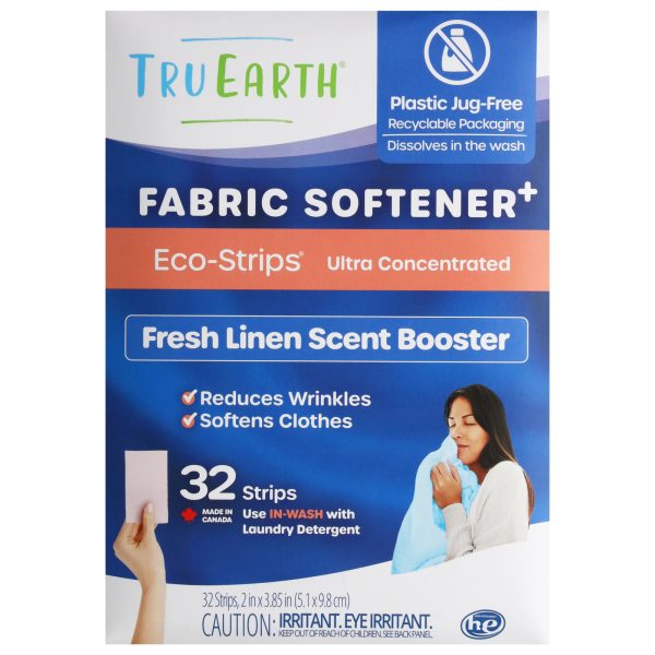 Tru Earth - Fbric Sftnr Eco Frsh Lin - CS of 12-32 CT - Image 2